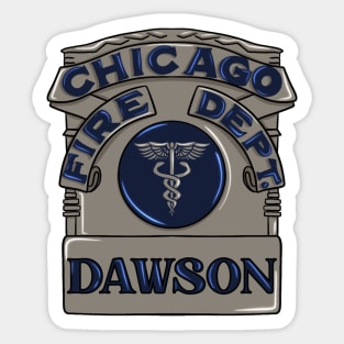 Gabby Dawson | Chicago Fire Badge Sticker